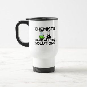 Taza De Viaje Los Químicos Tienen Todas Las Soluciones
