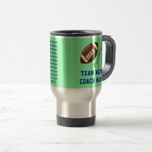 Taza De Viaje Los regalos adaptables del entrenador de fútbol