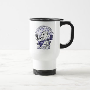 Taza De Viaje ¡Los titanes adolescentes van! El   Starfire y Sr.