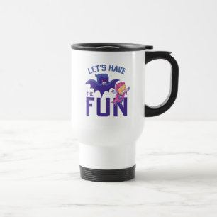 Taza De Viaje ¡Los titanes adolescentes van! Los   Starfire y