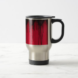 Taza De Viaje Love Bleeds Black