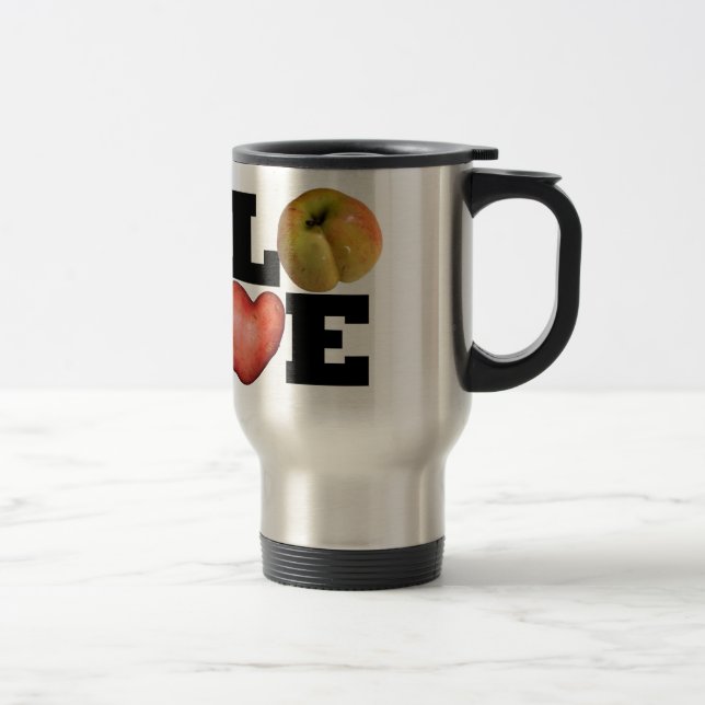 Taza De Viaje LOVE Colección Heart Potato Travel Mug (Derecha)
