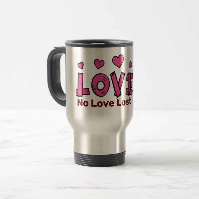 Taza De Viaje LOVE Mugs (Anverso izquierdo)