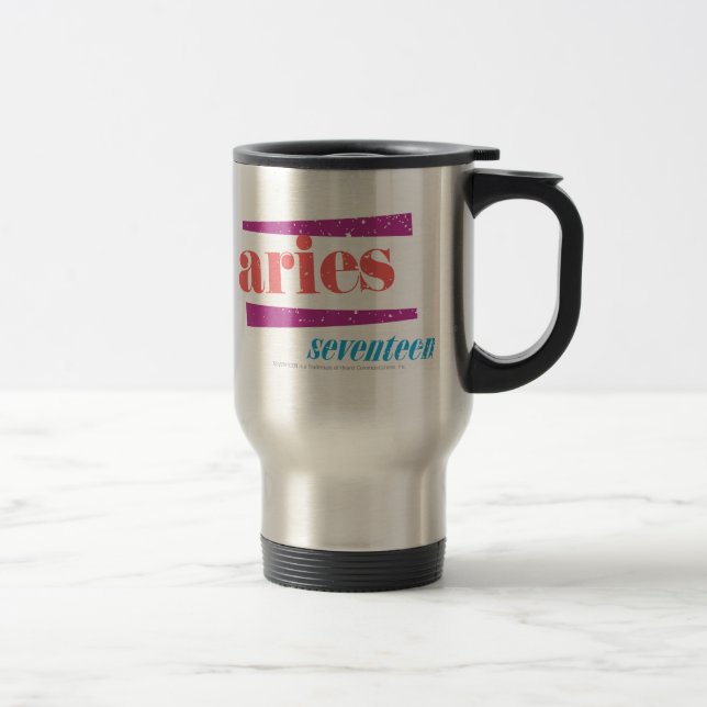 Taza De Viaje Lt Pink del aries (Derecha)