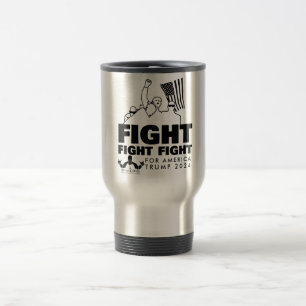 TAZA DE VIAJE LUCHA CONTRA LOS ESTADOS UNIDOS