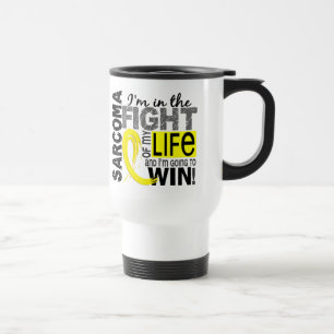 Taza De Viaje Lucha de mi sarcoma de la vida
