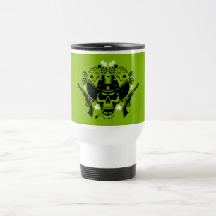 Taza De Viaje Lucky Poker Skull
