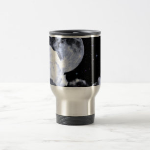 Taza De Viaje Luna y estrellas