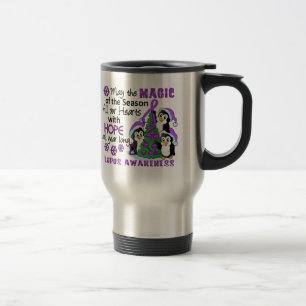 Taza De Viaje Lupus de los pingüinos del navidad