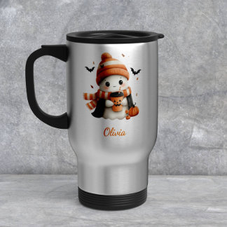 Taza De Viaje M personalizado: Fantasma Acogedor y Especias de C