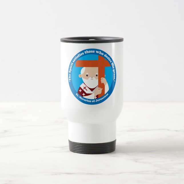 Taza De Viaje Macarius de Jerusalén (Centro)
