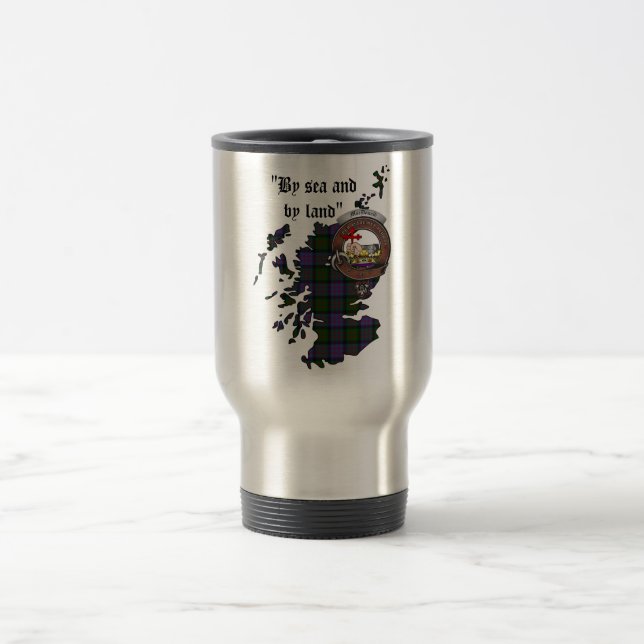 Taza De Viaje MacDonald Clan Badge Travel Mug (Centro)