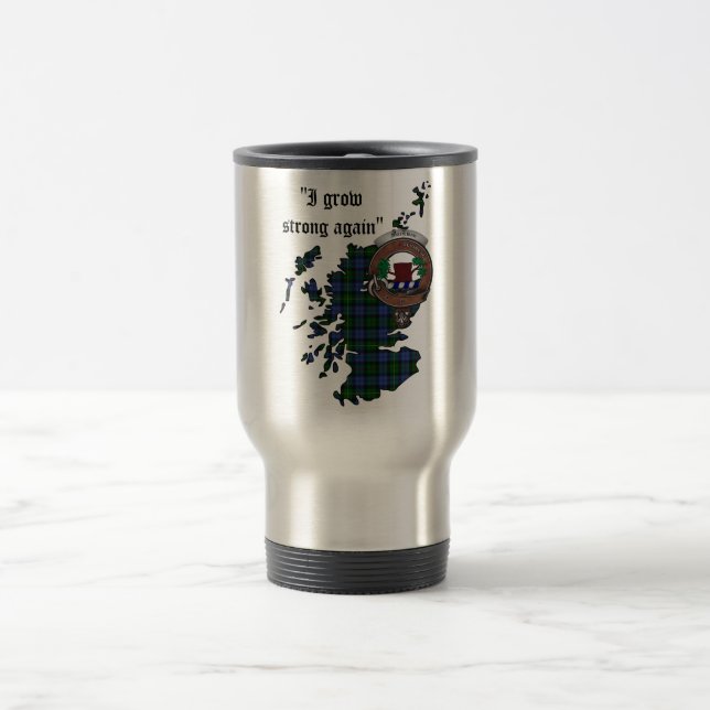 Taza De Viaje MacEwan/MacEwen Clan Badge Travel Mug (Centro)