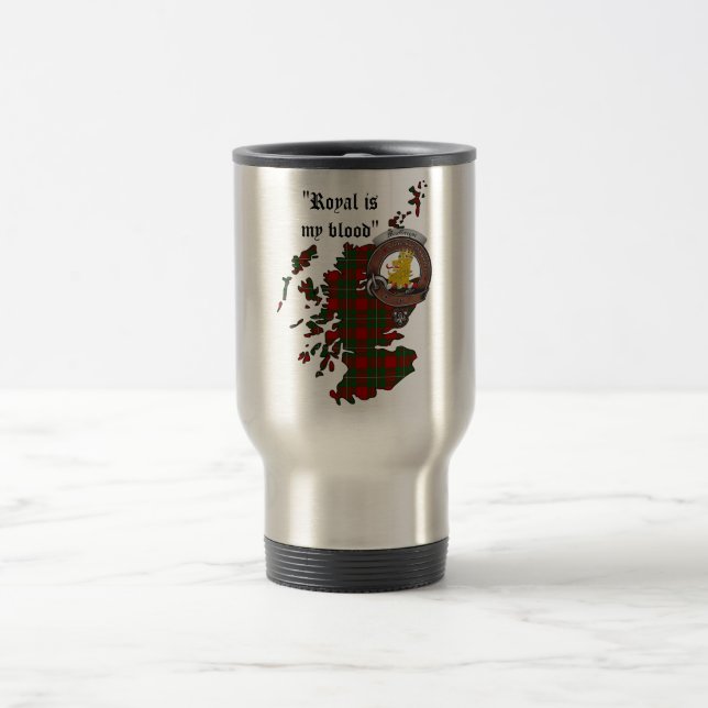 Taza De Viaje MacGregor Clan Badge Travel Mug (Centro)