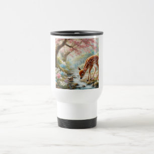 Taza De Viaje Maderas de primavera con pato y cebada/ciervo