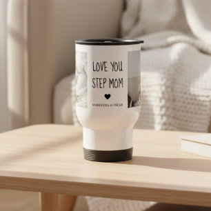 Taza De Viaje Madrastra Personalizada con Foto – Regalo Personal