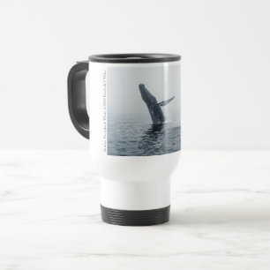 Taza De Viaje Madre ballena jorobada