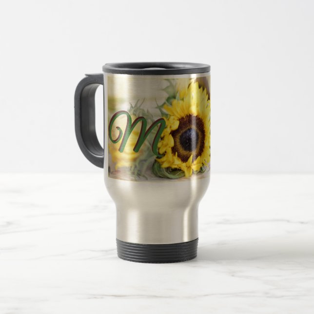 Taza De Viaje Madre del girasol (Anverso izquierdo)