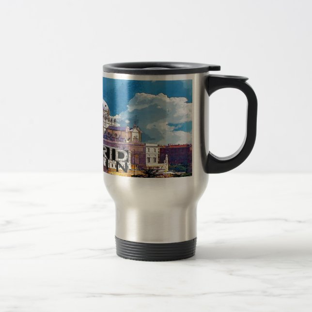 Taza De Viaje Madrid (Derecha)