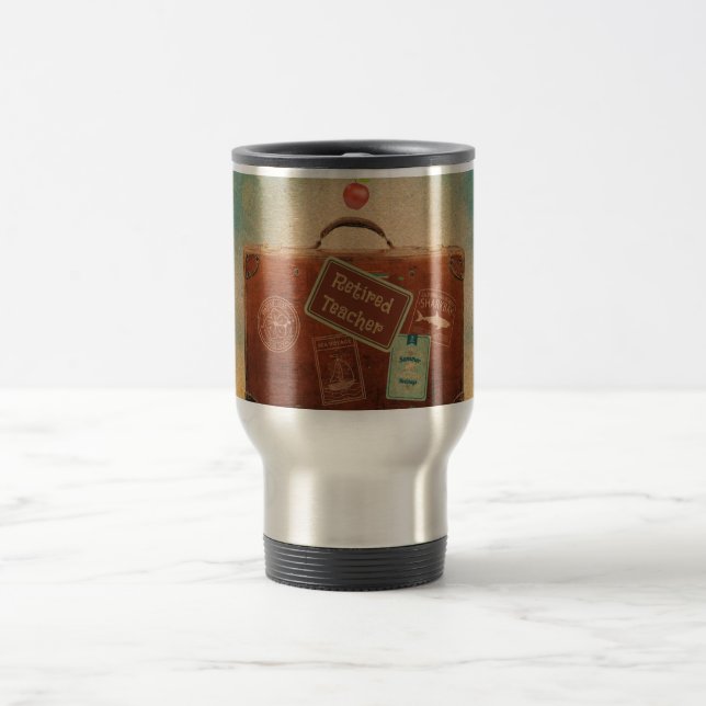 Taza De Viaje Maestra retirada, más tiempo para viajar (Centro)