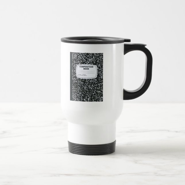 Taza De Viaje Maestría en libros de composición (Derecha)
