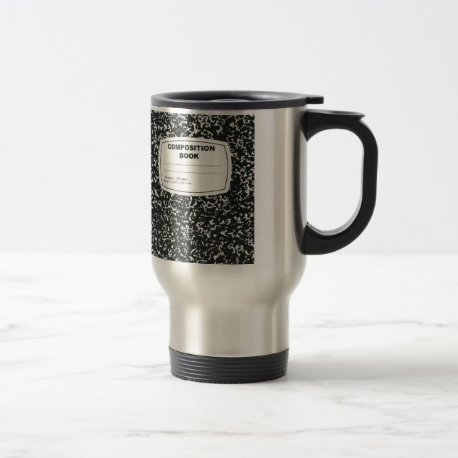 Taza De Viaje Maestría en libros de composición (Derecha)