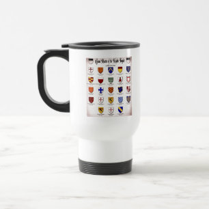 Taza De Viaje Maestro templario Heraldry