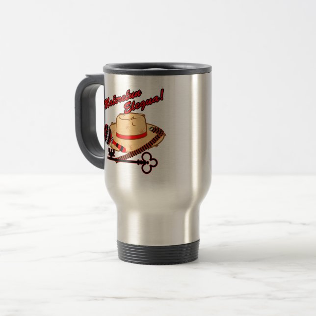 Taza De Viaje Maferefun Elegua (Anverso izquierdo)