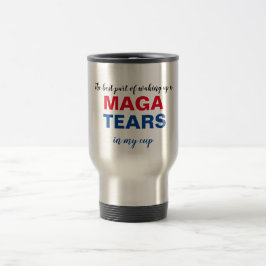 Taza De Viaje MAGA llora al demócrata de la banda electoral Bide