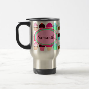 Taza De Viaje Magdalenas coloridas - personalizadas