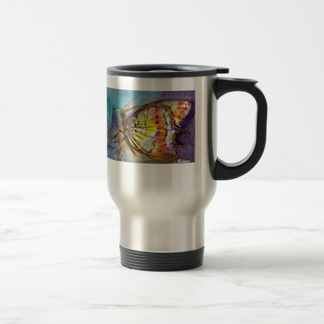 TAZA DE VIAJE MAGIC BUTTERFLY (Derecha)