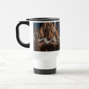 Taza de viaje Majestic Mountain Valley – Picos Esc