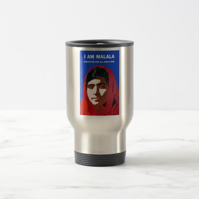 TAZA DE VIAJE MALALA YOUSAFZAI (Centro)
