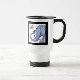 Taza De Viaje Malentendidos con respecto al elefante y el pájaro