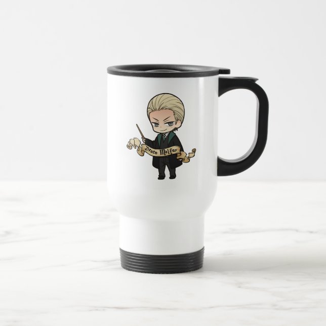 Taza De Viaje Malfoy de Anime Draco (Derecha)