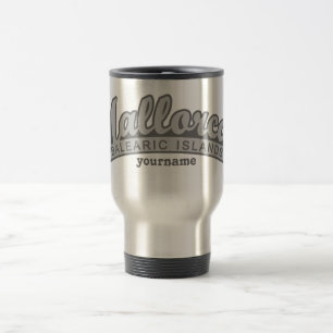 Taza De Viaje MALLORCA España Mugs en monograma personalizado