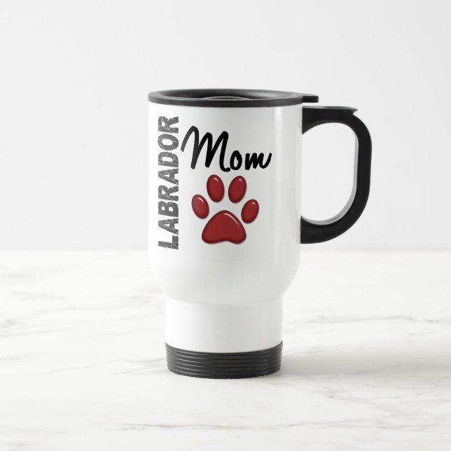 Taza De Viaje Mamá 2 del labrador retriever (Derecha)