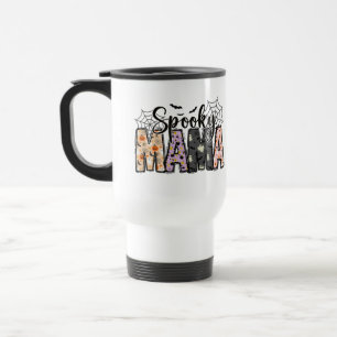 Taza De Viaje Mamá asustada - Halloween lindo para las madres