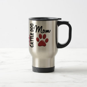 Taza De Viaje Mamá australiana 2 del perro del ganado