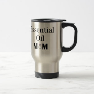 Taza De Viaje Mamá de aceite esencial