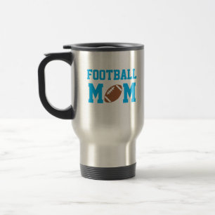 Taza De Viaje Mamá de fútbol
