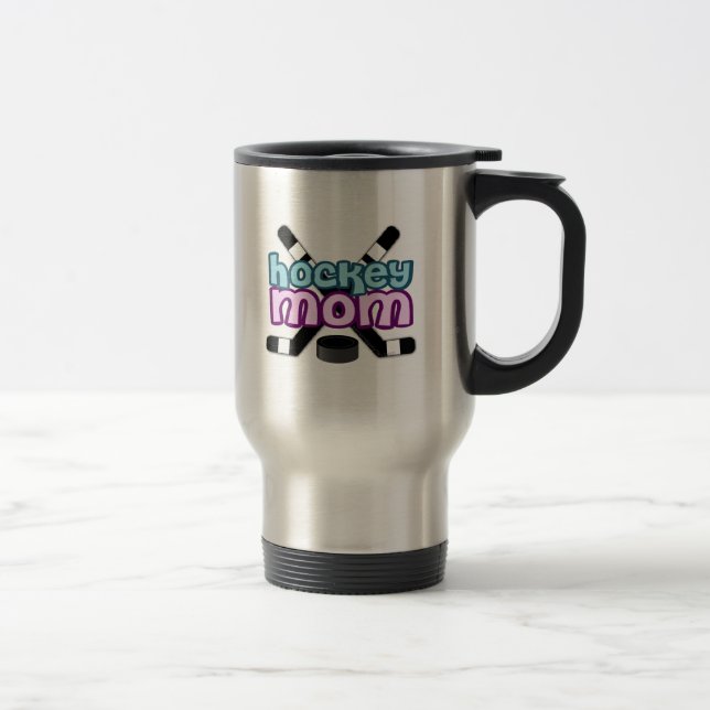Taza De Viaje Mamá de hockey (Derecha)
