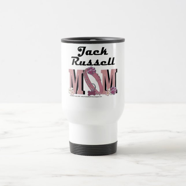 Taza De Viaje MAMÁ de Jack Russell (Centro)
