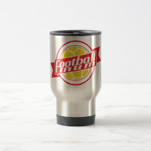 Taza De Viaje Mamá del fútbol