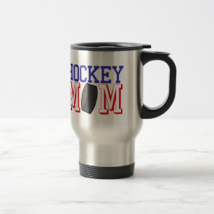 Taza De Viaje Mamá del hockey