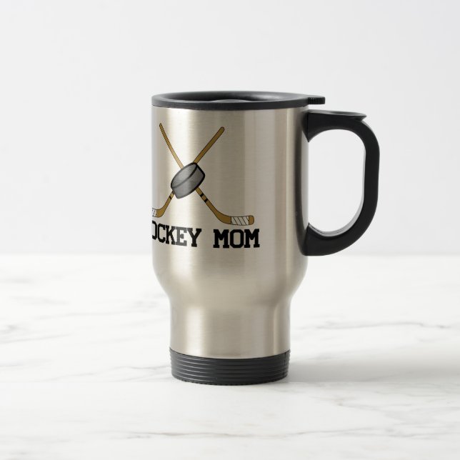Taza De Viaje Mamá del hockey (Derecha)