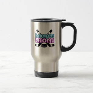 Taza De Viaje Mamá del hockey