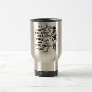 Taza De Viaje Mamá del karate