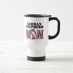 Taza De Viaje MAMÁ del pastor alemán