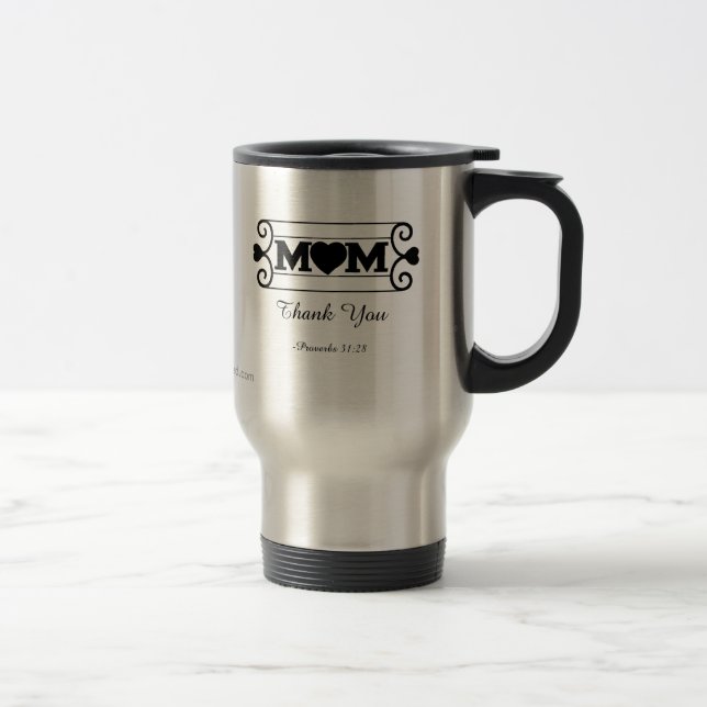 Taza De Viaje Mamá Gracias (Derecha)